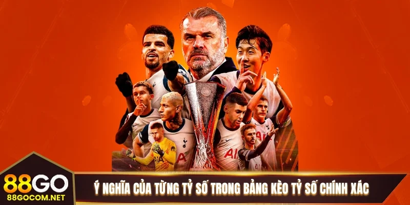 Ý nghĩa chi tiết của từng tỷ số trong bảng kèo tỷ số chính xác 